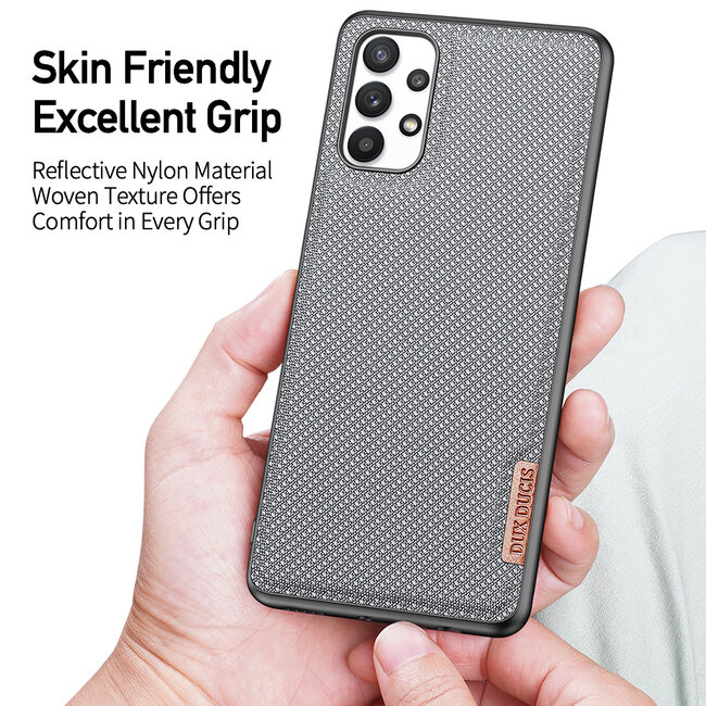 Dux Ducis - Hoesje geschikt voor Samsung Galaxy A32 5G - Fino Series - Back Cover - Licht Blauw