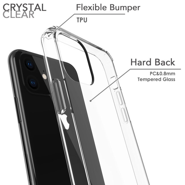 WIWU - Hoesje geschikt voor Phone 12 Pro Max - Heavy Armor TPU Bumper - Zwart