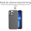 Hoozey - Hoesje geschikt voor Apple iPhone 13 Pro - Liquid Siliconen - Grijs