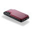 CaseMe - Telefoonhoesje geschikt voor Samsung Galaxy S24 Plus - Back Cover met RFID Pasjeshouder - Rood