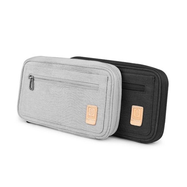 RFID Paspoort hoesje - Reisportemonnee - Pasjeshouder - Waterafstotende paspoorthouder - Zwart