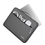 WIWU - Laptoptas- Laptophoes 13 inch - Laptophoes- Laptoptas - Laptop Sleeve- Laptop Tas- Laptop Sleeve met voorvak - Zwart