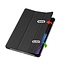 Tablet hoes geschikt voor Xiaomi Pad 8 / 8 Pro - Tri-fold hoes met Auto/Wake functie en Magnetische sluiting - Tabletcase - Tablethoesje - Zwart