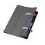 Tablet hoes geschikt voor Xiaomi Pad 8 / 8 Pro - Tri-fold hoes met Auto/Wake functie en Magnetische sluiting - Tabletcase - Tablethoesje - Grijs