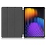 Tablet hoes geschikt voor Xiaomi Pad 8 / 8 Pro - Tri-fold hoes met Auto/Wake functie en Magnetische sluiting - Tabletcase - Tablethoesje - Donker Blauw