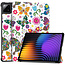Tablet hoes geschikt voor Xiaomi Pad 8 / 8 Pro - Tri-fold hoes met Auto/Wake functie en Magnetische sluiting - Tabletcase - Tablethoesje - Vlinders