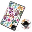 Tablet hoes geschikt voor Xiaomi Pad 8 / 8 Pro - Tri-fold hoes met Auto/Wake functie en Magnetische sluiting - Tabletcase - Tablethoesje - Vlinders