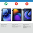 Case2go - Tablet Screenprotector geschikt voor Xiaomi Pad 8/8 Pro (2025) - 11.2 Inch - Tempered Glass - Case Friendly - Transparant