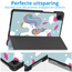 Tablet hoes geschikt voor Samsung Galaxy Tab A11 (2025) - Met Auto/Wake functie  - Tri-Fold Hoes - 8.7 inch - Eenhoorn