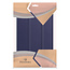 Hoozey - Tablet hoes geschikt voor Xiaomi Redmi Pad 2 Pro 2025 - Tri-fold hoes met Auto/Wake Functie en magneetsluiting - 12.1 inch - Donker Blauw