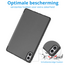 Tablet hoes geschikt voor Xiaomi Redmi Pad 2 Pro - Tri-Fold hoes met Auto/Wake functie en Magnetische sluiting - Met Pencil Houder - Grijs