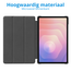 Case2go - Tablet hoes geschikt voor Samsung Galaxy Tab S11 (2025) - 11 Inch - Tri-Fold Book Case - Auto/Wake functie - Galaxy