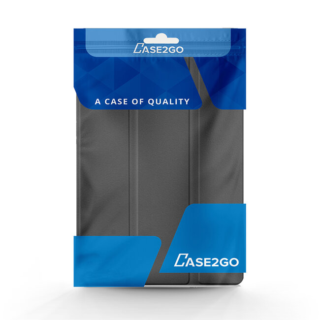 Case2go - Tablet hoes geschikt voor Samsung Galaxy Tab S11 (2025) - 11 Inch - Tri-fold hoes met Auto/Wake functie en Magnetische sluiting - TPU Cover Met Pencil Houder - Grijs