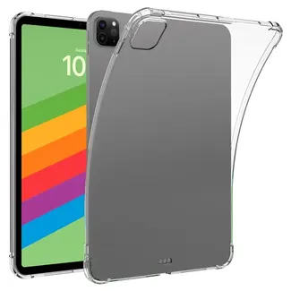Hoozey Hoozey - Tablethoes geschikt voor Apple iPad Pro (2025/2024) - 13 Inch - Transparante Back Cover - Anti Drop - TPU - Transparant