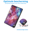 Case2go - Tablet hoes geschikt voor Samsung Galaxy Tab S11 (2025) - 11 Inch - Tri-fold hoes met Auto/Wake functie en Magnetische sluiting - TPU Cover Met Pencil Houder - Galaxy