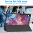 Case2go - Tablet hoes geschikt voor Samsung Galaxy Tab S11 (2025) - 11 Inch - Tri-fold hoes met Auto/Wake functie en Magnetische sluiting - TPU Cover Met Pencil Houder - Galaxy