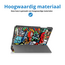 Tablet hoes geschikt voor Samsung Galaxy Tab A11 Plus (2025) - 11 inch - Auto/Wake Functie - Magnetische sluiting - Tri-Fold - Graffiti