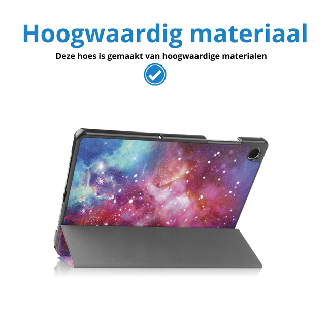 Tablet hoes geschikt voor Samsung Galaxy Tab A11 Plus (2025) - 11 inch - Auto/Wake Functie - Magnetische sluiting - Tri-Fold - Galaxy