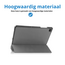 Tablet hoes geschikt voor Samsung Galaxy Tab A11 Plus (2025) - 11 inch - Auto/Wake Functie - Magnetische sluiting - Tri-Fold - Grijs