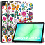 Tablet hoes geschikt voor Samsung Galaxy Tab A11 Plus (2025) - 11 inch - Auto/Wake Functie - Magnetische sluiting - Tri-Fold - Vlinder