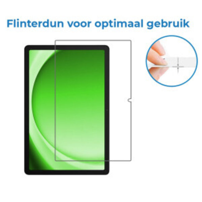 Screenprotector geschikt voor Samsung Galaxy Tab A11 Plus (2025) - 11 Inch - Tempered Glass - Vingerafdrukbestendig - Transparant