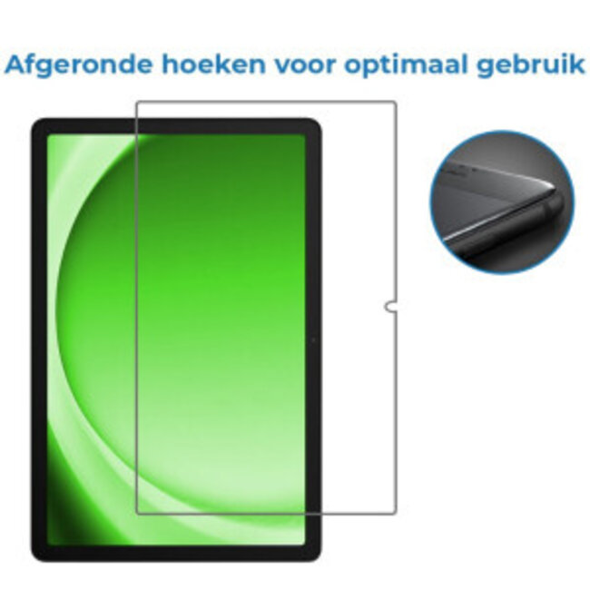 Screenprotector geschikt voor Samsung Galaxy Tab A11 Plus (2025) - 11 Inch - Tempered Glass - Vingerafdrukbestendig - Transparant
