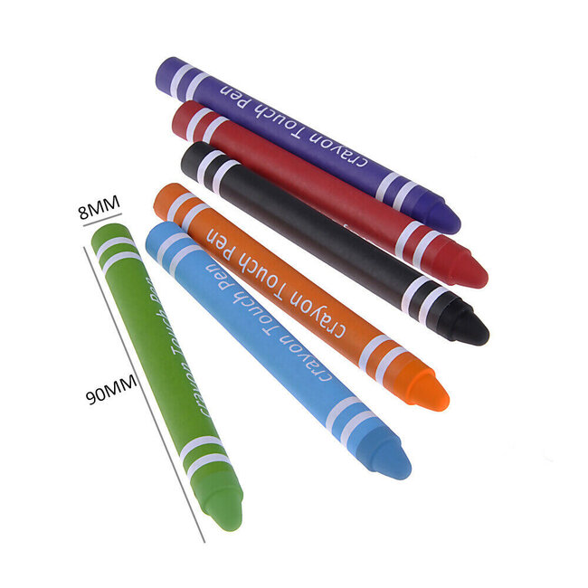 Kids Stylus Pen - Stylus pen voor kinderen - Soft Touch - Smartphone &amp; Tablet pen - Groen