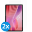 2-Pack Tablet screenprotector geschikt voor Lenovo Tab One - 8.7 Inch - 2 Stuks - Tempered Glass - Case Friendly - Transparant