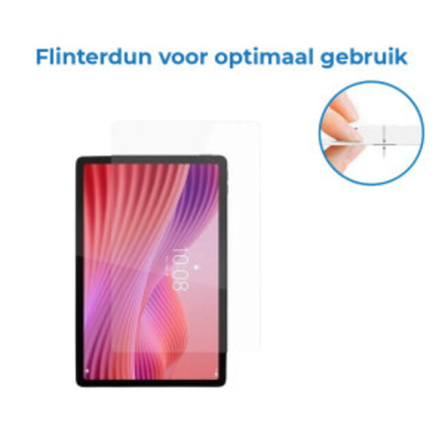 2-Pack Tablet screenprotector geschikt voor Lenovo Tab One - 8.7 Inch - 2 Stuks - Tempered Glass - Case Friendly - Transparant