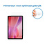 2-Pack Tablet screenprotector geschikt voor Lenovo Tab One - 8.7 Inch - 2 Stuks - Tempered Glass - Case Friendly - Transparant