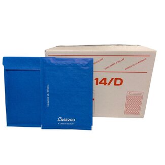 Case2go Partij bedrukte enveloppen 14/D - 100 stuks per doos - Nieuw