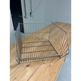 Stevige metalen draadmand - 55 x 47 x 33 cm - ideaal voor opslag