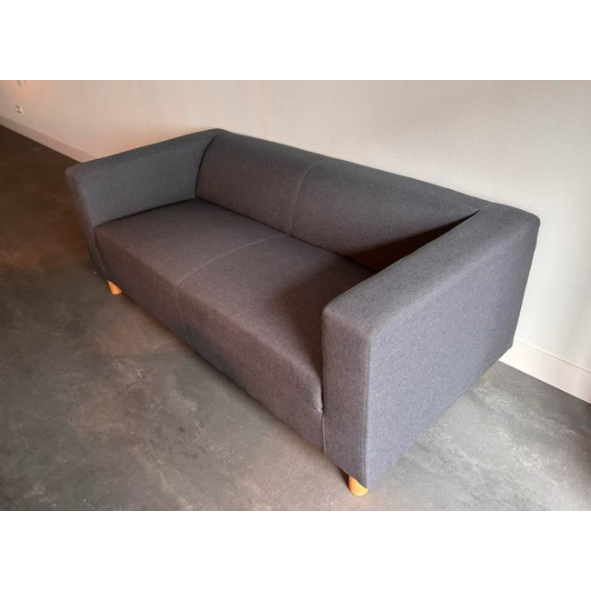 Comfortabel grijs tweezits bankstel