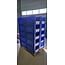 20 stuks - Kunststof Magazijnbak - 60 x 40 x 30 cm - Blauw