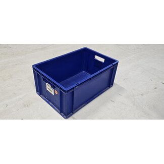 1 stuk - Kunststof Magazijnbak - 60 x 40 x 25 cm - Blauw