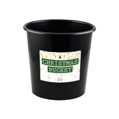Christmas bucket  - groot (8 liter) - per 12 Christmas bucket  - groot (8 liter) - per 12