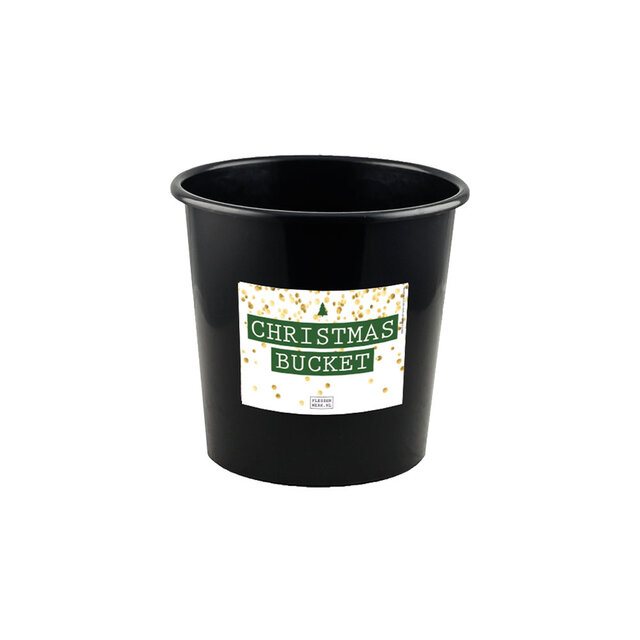 Christmas bucket - klein (3 liter) - per 12