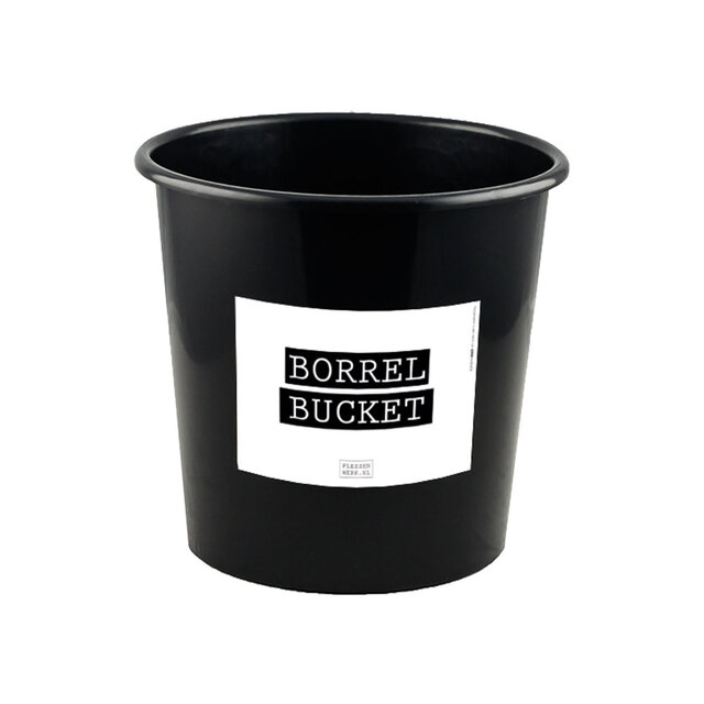Borrel bucket  - groot (8 liter) - per 12