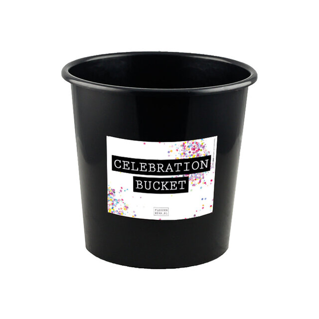 Celebration bucket  - groot (8 liter) - per 12