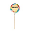 Eat your present Regenboog lolly - van harte! - per 6