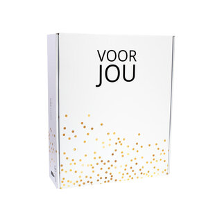 VOOR JOU - cadeaubox gevouwen- per 6