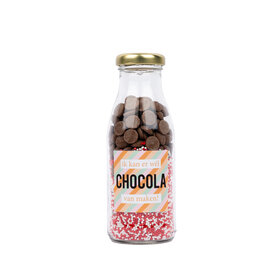 Ik kan er wél chocola van maken -  in flesje - per 12