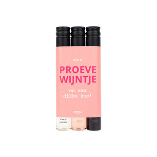 'n Proevewijntje - en een dikke kus! - per 20