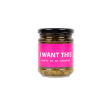 I WANT THIS! pesto on my cracker - per-12