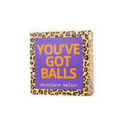 You've got balls! - Chocola  in cadeau doosje - per 12