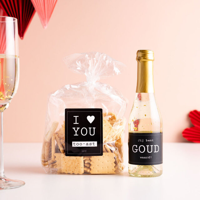 Ik GOUD van jou - secco - per 24