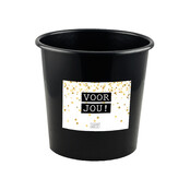 Voor Jou! bucket  - groot (8 liter) - per 12