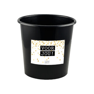 Voor Jou! bucket  - groot (8 liter) - per 12