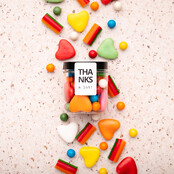 Snoep Mix tray - A big kiss - New home - Get well - Thanks a lot - per 16 Snoep Mix tray - A big kiss - New home - Get well - Thanks a lot - per 16