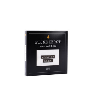 Fijne-kerst-servetten, knoeien maar! - per 12